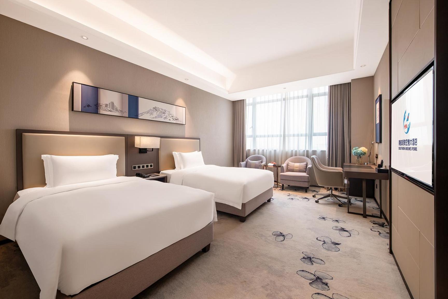Guangzhou Southern Airlines Pearl Airport Hotel- Free Shuttle Bus To Airport Экстерьер фото
