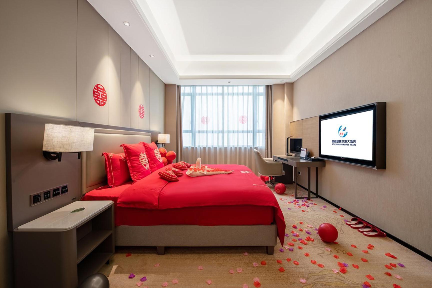 Guangzhou Southern Airlines Pearl Airport Hotel- Free Shuttle Bus To Airport Экстерьер фото