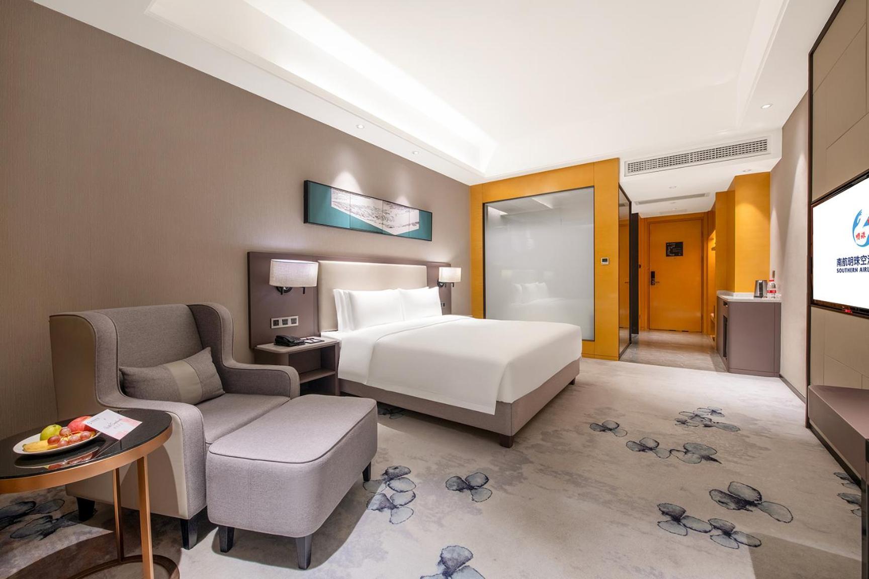 Guangzhou Southern Airlines Pearl Airport Hotel- Free Shuttle Bus To Airport Экстерьер фото